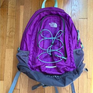 The North Face Jester Backpack Purple Grey A93H